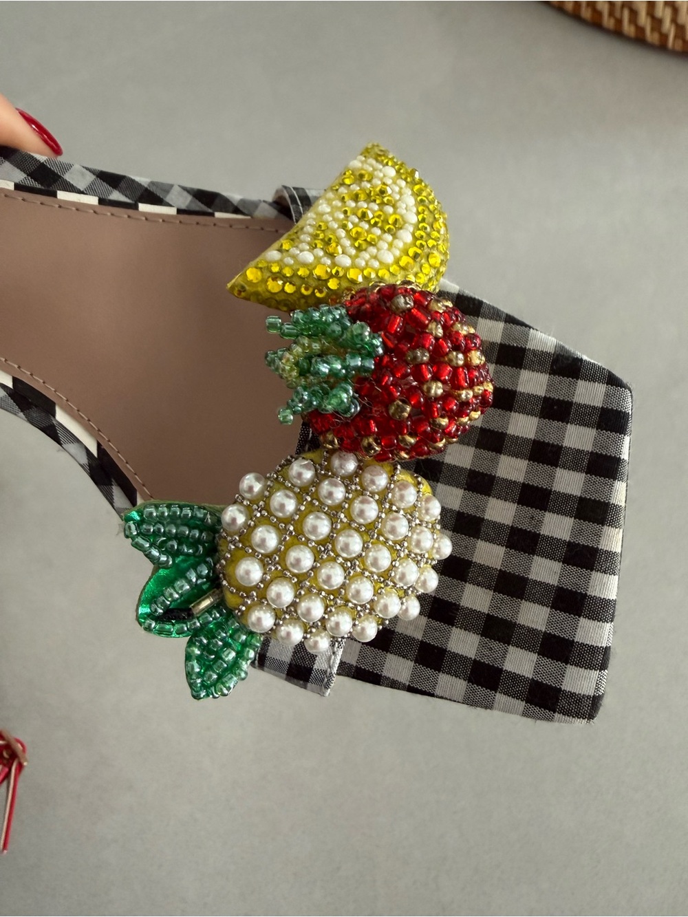 Betsey Johnson Fruit Heels - Picture 9 of 11